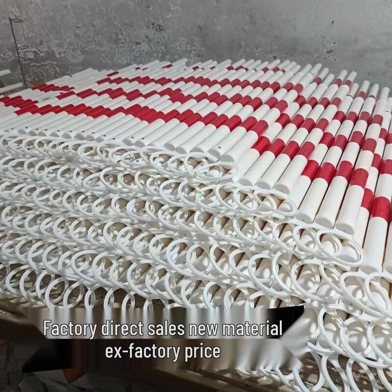 Aokewen Red & White Reflective Telescopic Barrier Rod