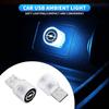 VKXG1 Car Mini Colorful LED Decorative Lamp Auto Accessory For Opel Astra H G J Insignia Mokka Zafira Corsa Vectra C D Antara Combo