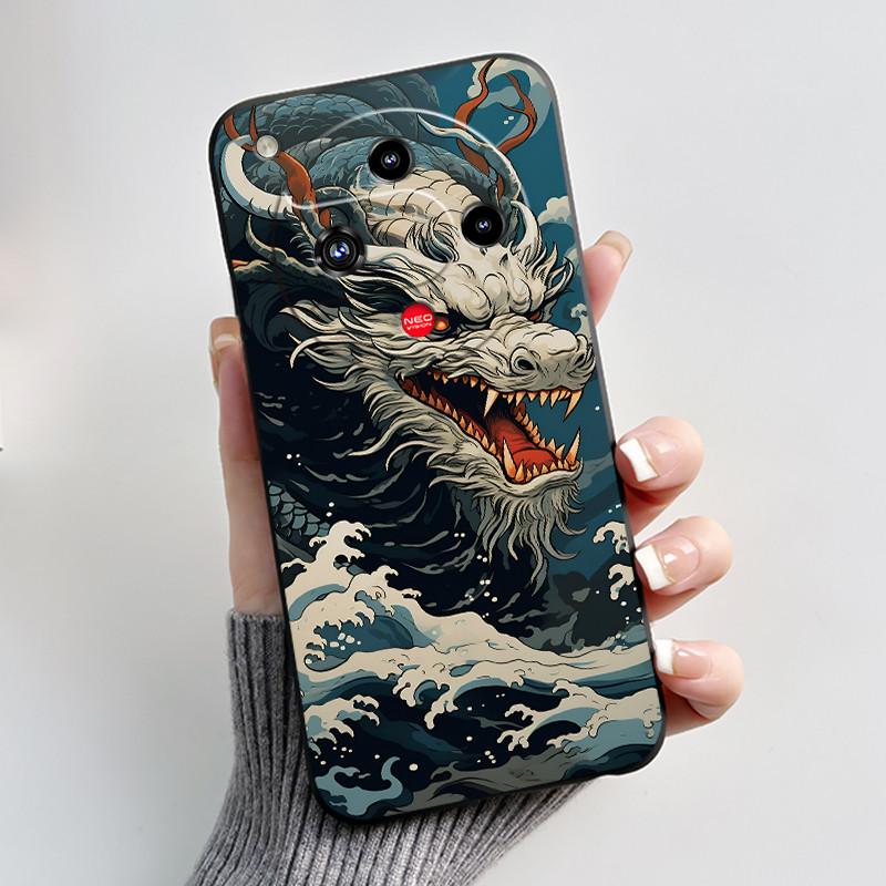 Beautiful Bumper Black Case For ZTE Nubia Focus 2 5G Z2462N Case Unique Design Printed Protective Shockproof Soft Cover