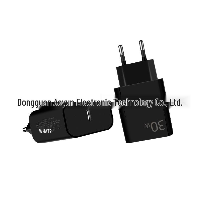 CE Certified PD30W EU Charger for Apple 15 - Fast Charging Mobile Power Adapter