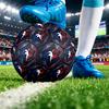 France Football Напечатанный Размер 5 Футбольный Мяч Износостойкий Стандартный Тренировочный Мяч для Взрослых Подарок для Фанатов для Матчей в Помещении и на Открытом Воздухе Спортивный