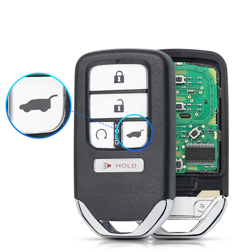 KEYYOU KR5V2X Для Honda Accord Piot CR-V Civic HRV 2016 2017 2018 2019 2020 433 МГц Чип ID47 Умный Дистанционный Ключ от Автомобиля 2/3/4/5/6/7BNT