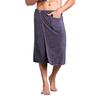 Men Microfiber Bath Towel with Pocket Absorbent Warm Private Parts Cover Elastic