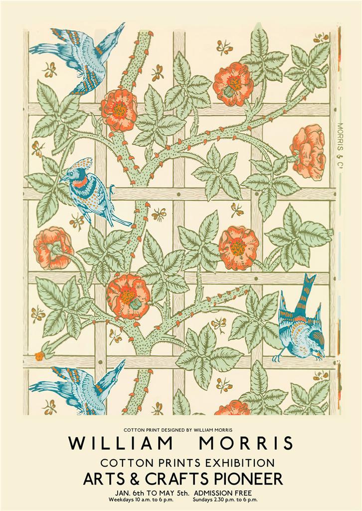 William Morris Leaf Flower Plant Wall Art Canvas Painting Gallery Nordic Posters And Prints Pictures For Home Living Room Decor