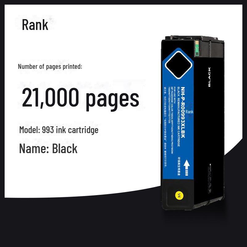 Compatible with HP 993XL/993A Ink Cartridges for MFP774dn/774dns Pro750