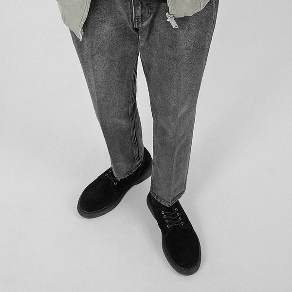 Pascologen MS3600-BK Aaron туфли дерби с 4 отверстиями на подошве черный [250~280мм]-MS3600-BK