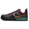 Кроссовки унисекс Air Force 1 React Black Pink Prime Team-Orange DH7615-001