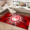1PC rug Olympiacos Fc Team Crest Carpet, Chair Rug,Area Rug for Office Bedroom living rooms bedroom, Doormat decor Christmas fan gifts