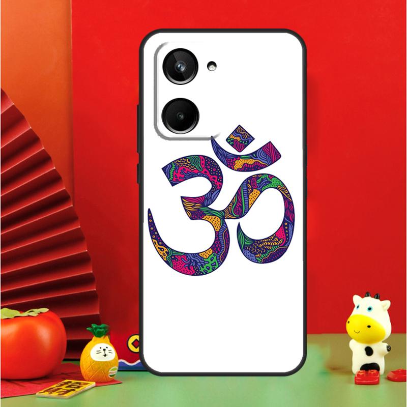 OM Yoga GOA Zen Symbol For Realme GT6 GT7 15 Pro 10 11 12 13 14 Pro Plus C65 C67 C63 C61 C55 C51 C53 C35 C75 Case