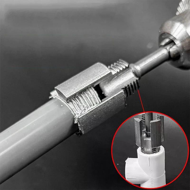 1/2 дюйма 3/4 дюйма PPR/ПВХ Резьбонарезной инструмент для водопроводных труб Внутренняя резьба Наружная резьба Интегрированный инструмент для нарезки резьбы на водопроводных трубах