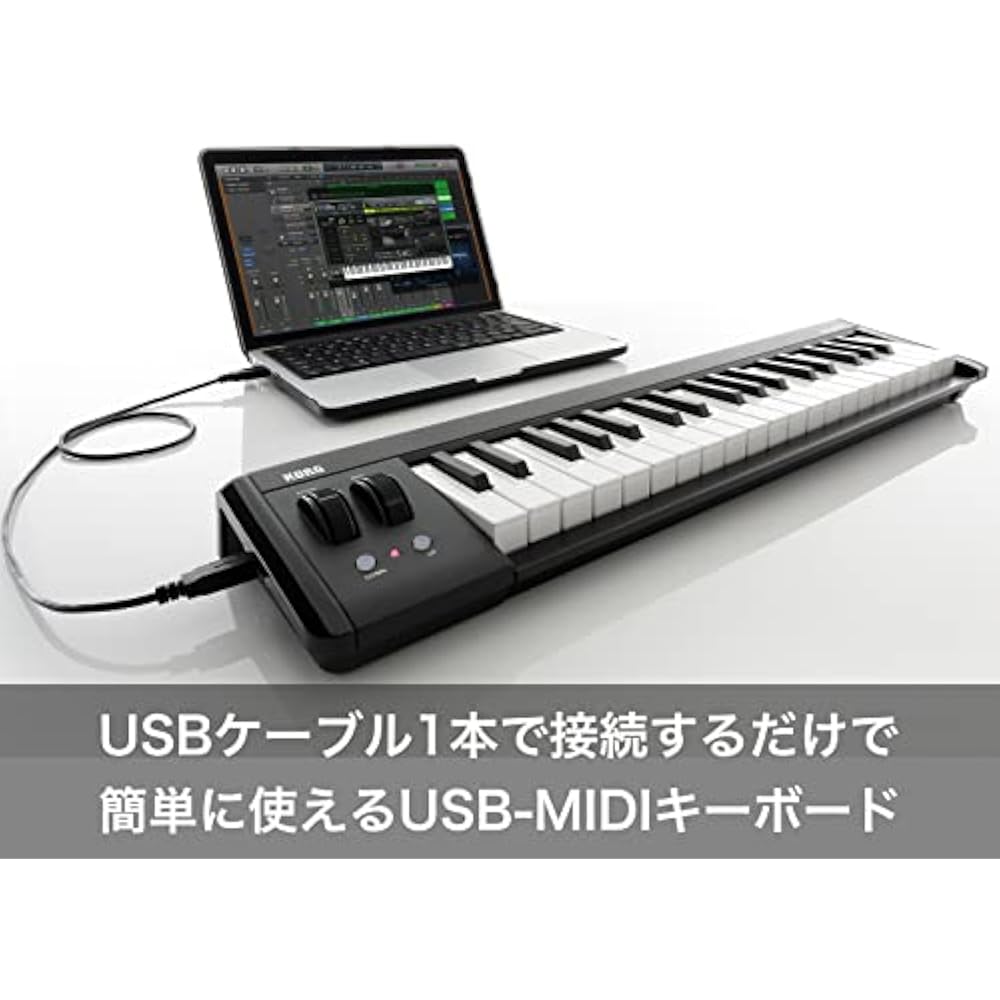 KORG (KORG) MIDI-клавиатура microKey2 micro key DTM/37 клавиатура/контроллер/USB/питание по шине/plug-in i...
