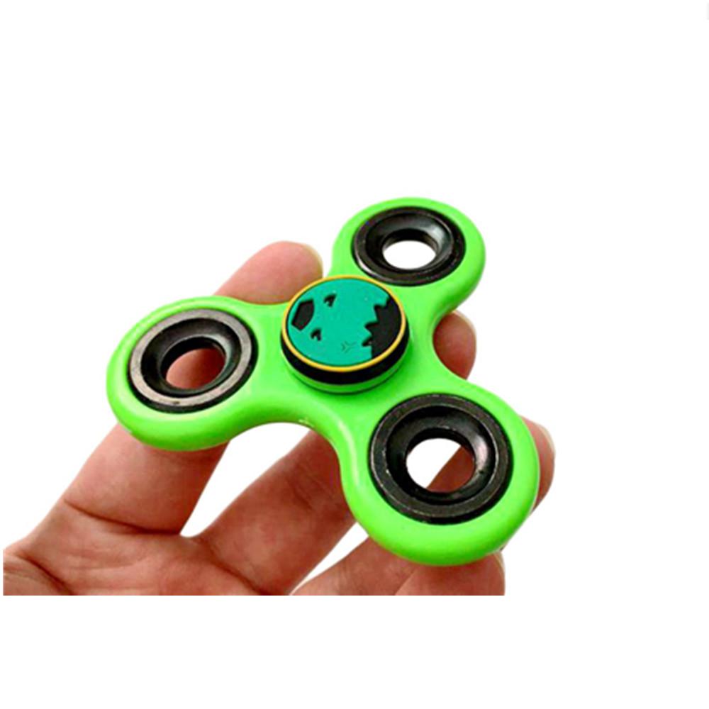1 Pc Cartoon Finger Spinner Action Figures Pvc Model Relieve Anxiety Reduce Stress High-Speed Rotation Metal Shaft Kid Toys