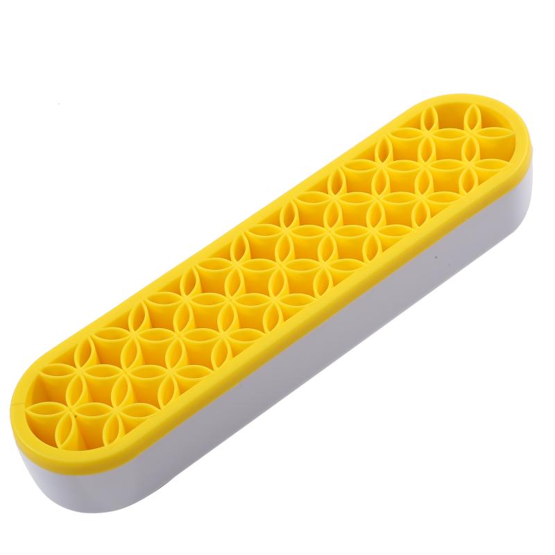 Многоцелевой держатель для хранения кистей для макияжа, силиконовый держатель для помады и карандаша для бровей, органайзеры для рабочего стола