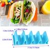 Food Restaurant Sturdy Wave Shaped Plastic Kitchen Tools Tortilla Tray Taco Holder Taco Shell Stand