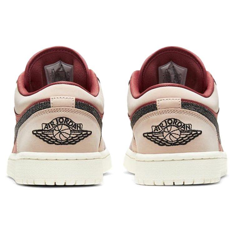 Женские кроссовки Air Jordan 1 Low Canyon Rust Розовый Черный Фиолетовый Дымчатый DC0774-602