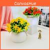 Artificial Flower Orchid Potted Plant Indoor Garden And Living Space Decoration