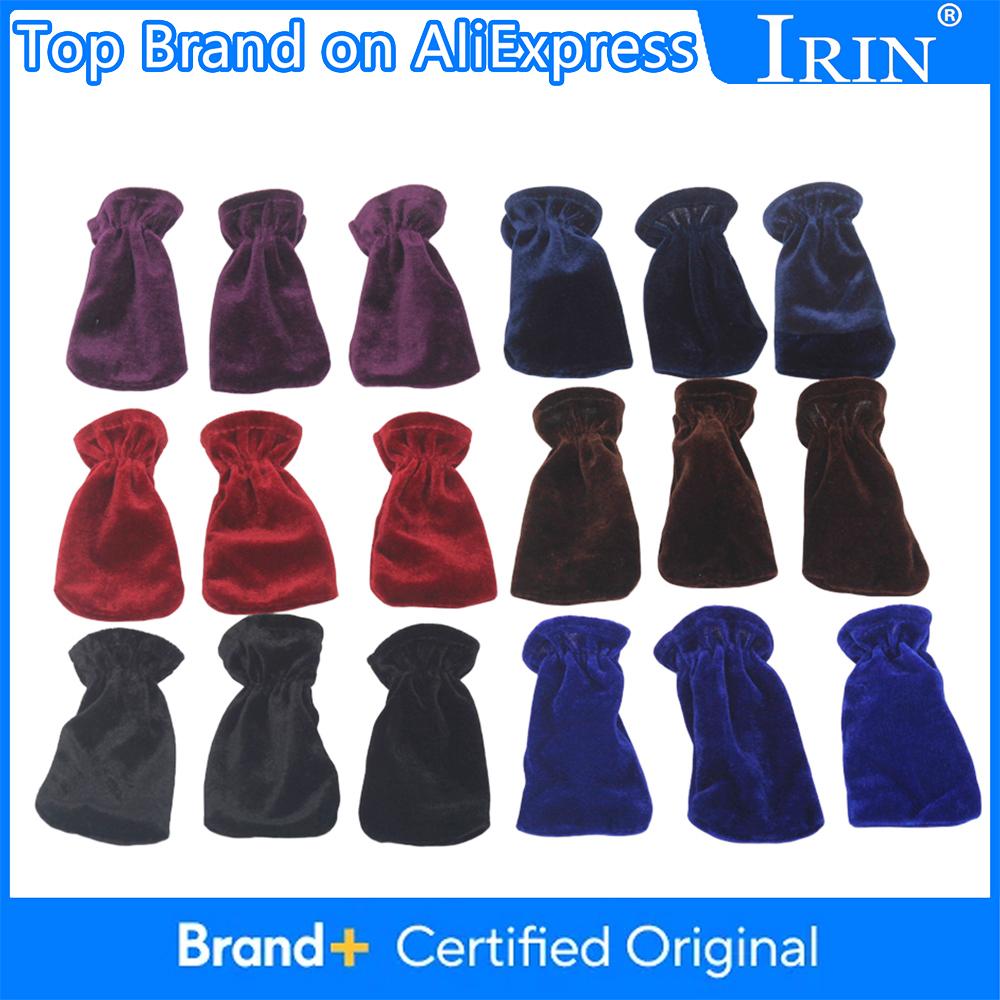 IRIN 3Pcs Piano Sustain Pedal Cover Universal Colorful Golden Velvet Non-Slip Foot Cover Dust Cover Protective Piano Accessories