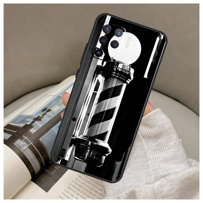 Hair Stylist Hairdresser Case For Oppo A16 A76 A96 A60 A98 A58 A78 A18 A38 A80 A40 A77 A57 A17 A74 A54 A94 A15 A5 Pro
