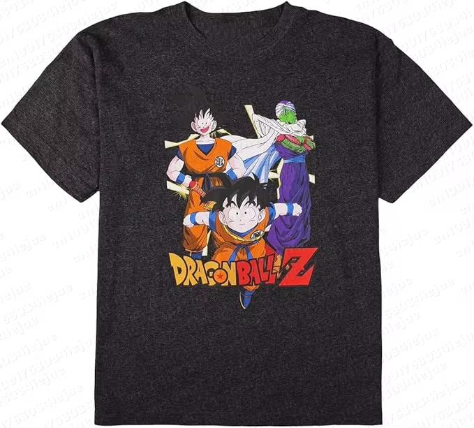 2026 Summer Dragon Ball Cotton Printed Tshirt Unisexs New Anime Printed Comfortable and Breathable Casual Loose Ins Y2k