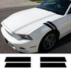 4 шт. Наклейки-полоски на крыло «бровь» колеса автомобиля для Ford Mustang 2010-2014 Декоративные наклейки из виниловой пленки Аксессуары для тюнинга авто