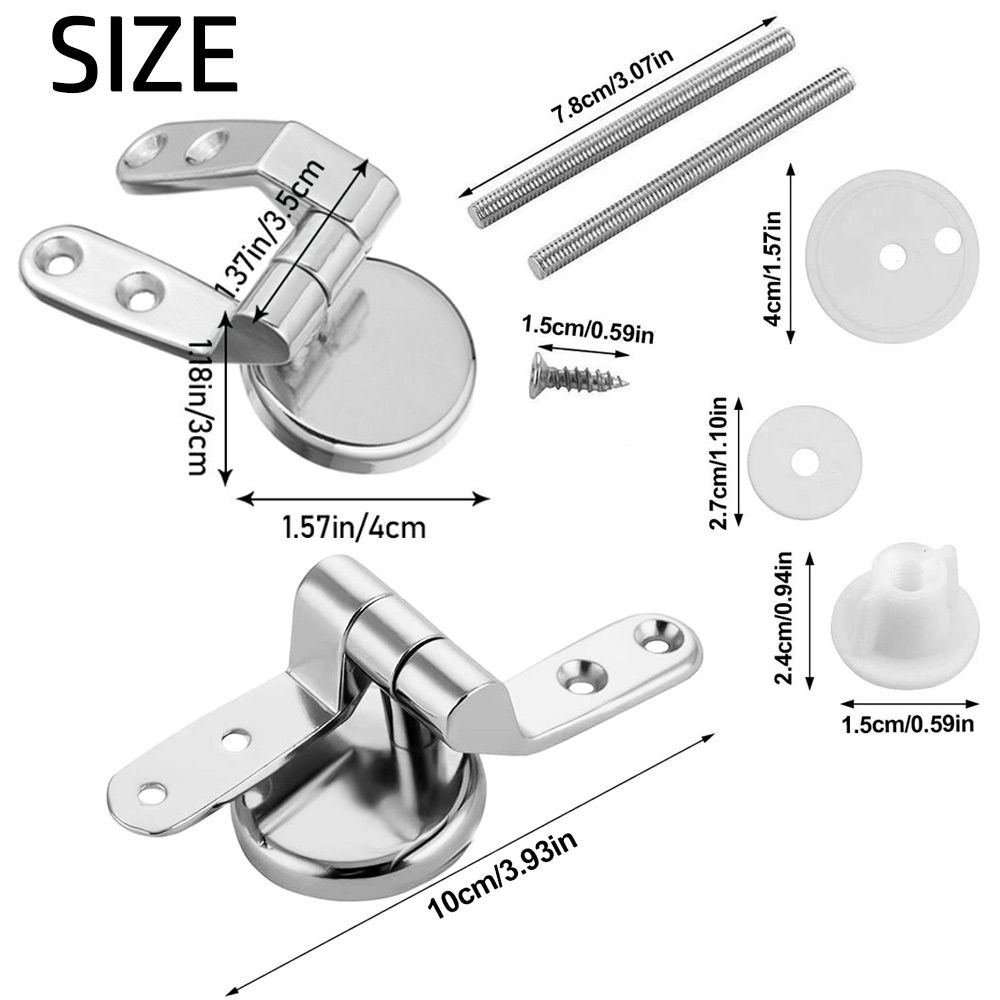 Инструмент для ремонта туалетной арматуры Петли для сиденья унитаза Соединитель для унитаза Петли для крышки унитаза Замена Крепления