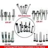 Высокоточная зажимная гайка ER для цанги 20CrMoTi ER11 ER16 ER20 ER16 M ER32 UM Фрезерный патрон Колпачок Зажимная гайка ER