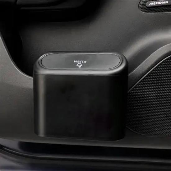 Car Door Trash Bin Bliing Girls Unbrella Storage Box Barrel Plastic Seat Back Garbage Dust Case Trash Can For Women Interior