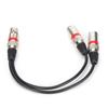JORINDO JD6070 Кабель XLR гнездо - двойной XLR штекер Y-разветвитель аудио микрофонный кабель 0.3м