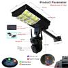 2-in-1 Solar Street Light – Courtyard Lamp & Security Camera, Auto Solar Charging Surveillance