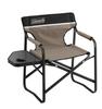COLEMAN Chair Deck Chair with Side Table Greige Folding 2190860