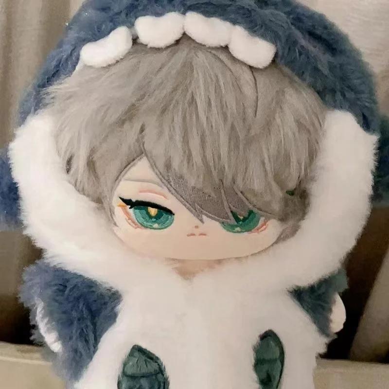 20 см Куклы из хлопка Геншин Импакт Аль-Хайтам Аниме Периферия Мягкая Плюшевая Кукла-Марионетка для Переодевания с Костюмом Коллекционный Подарок для Детей