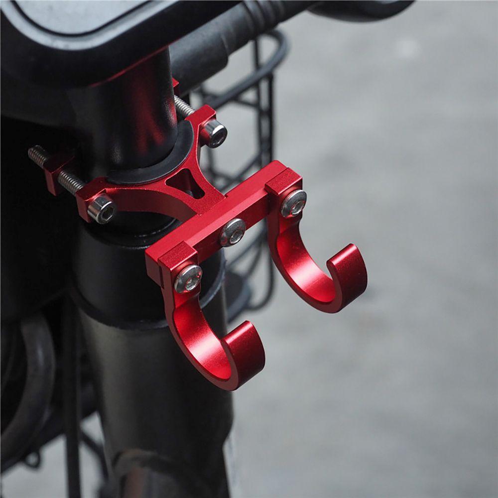 Handlebar Fixed Front Hanger Hanging Dual Hook Helmet Bags Gadget Electric Bicycle Accessories