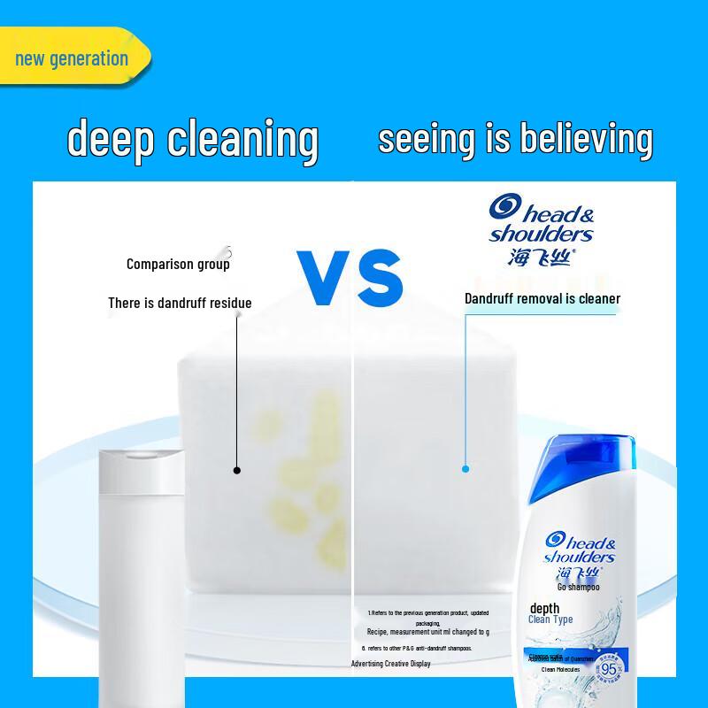 Head & Shoulders Deep Clean Anti-Dandruff Shampoo