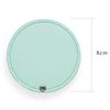 PU Leather Women Girls Cosmetic Mirror Makeup Mirror Compact Pocket Mirror Travel Accessories