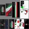 Чехол для телефона Флаг Италии Для Samsung Galaxy S24 S23 S21 S20 FE S22 S26 Ultra S25 Edge S10 Plus Чехол Прозрачный ТПУ Capa Оболочка Coque Sho