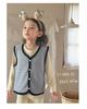 88301 Kids' Fashionable Fleece Vest - 2025 Autumn/Winter Warm Sleeveless Jacket