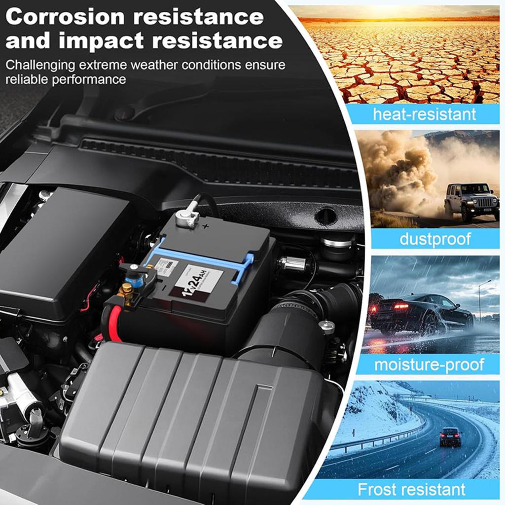 Universal Car Battery Disconnect Switch Battery Terminal Anti-leakage Switch Battery Disconnect Isolator Cut Off Disjunctor