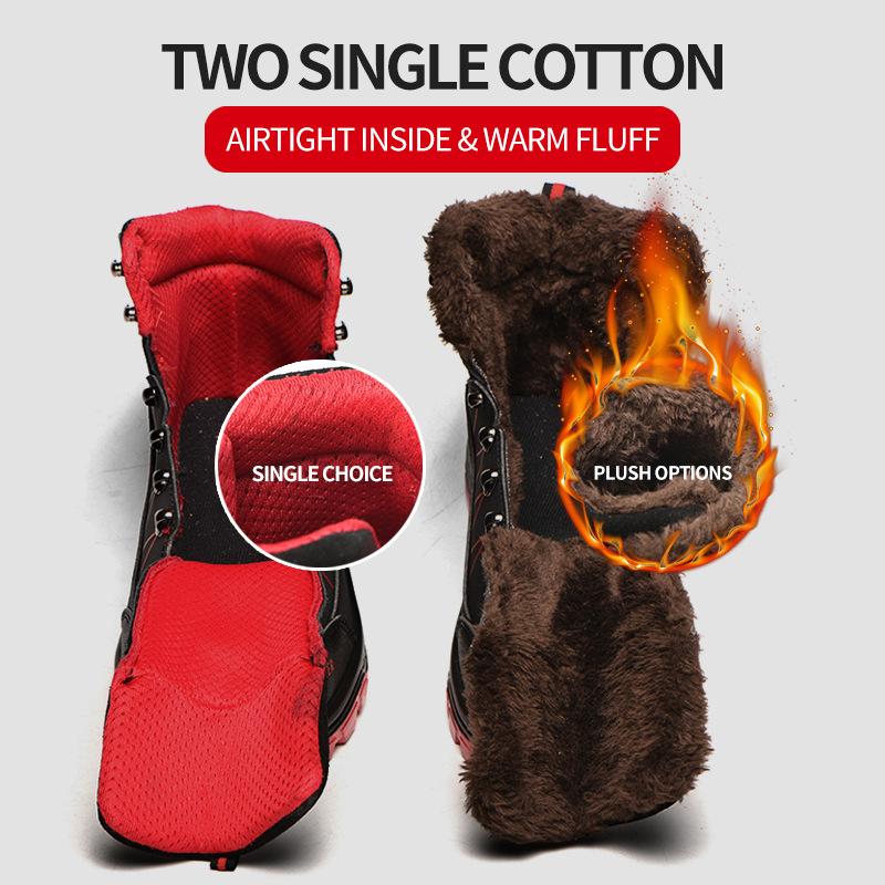 Новая мужская защитная обувь с защитой от ударов и проколов Защитная обувь с высоким берцем Four Seasons