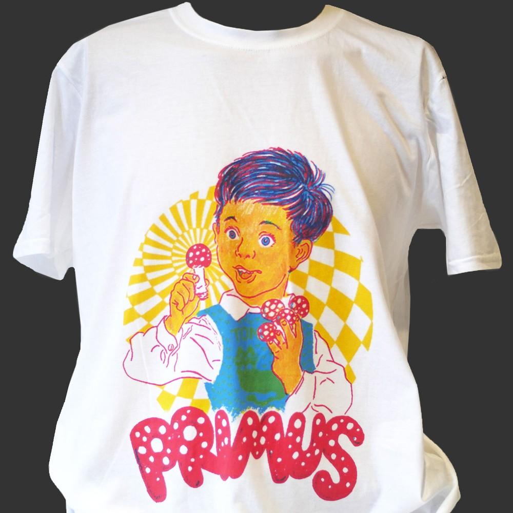 PRIMUS МЕТАЛ ПАНК РОК ФУТБОЛКА унисекс S-3XL