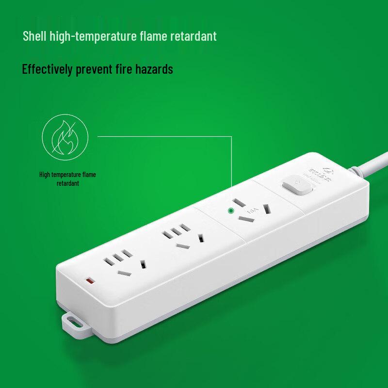 BULL 16A 3-Outlet Power Strip