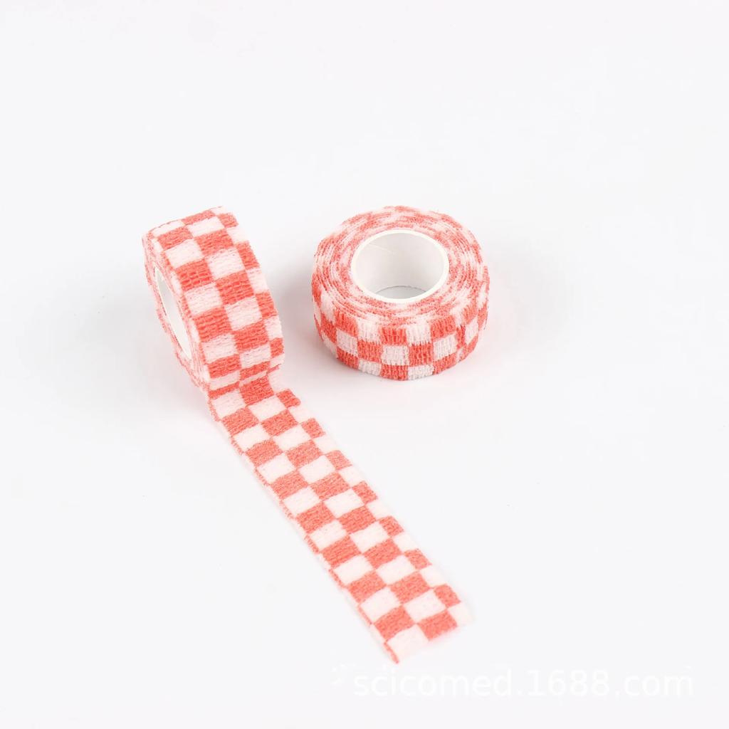 Милый мультфильм дети палец эластичный бинт студенты пишут противоизносный самоклеящийся защитный кончик пальца ткань палец лента