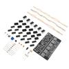 DC 4.5V-5.5V 6-bit digital circuit clock kit, electronic clock teaching and practical training, welding and DIY parts production