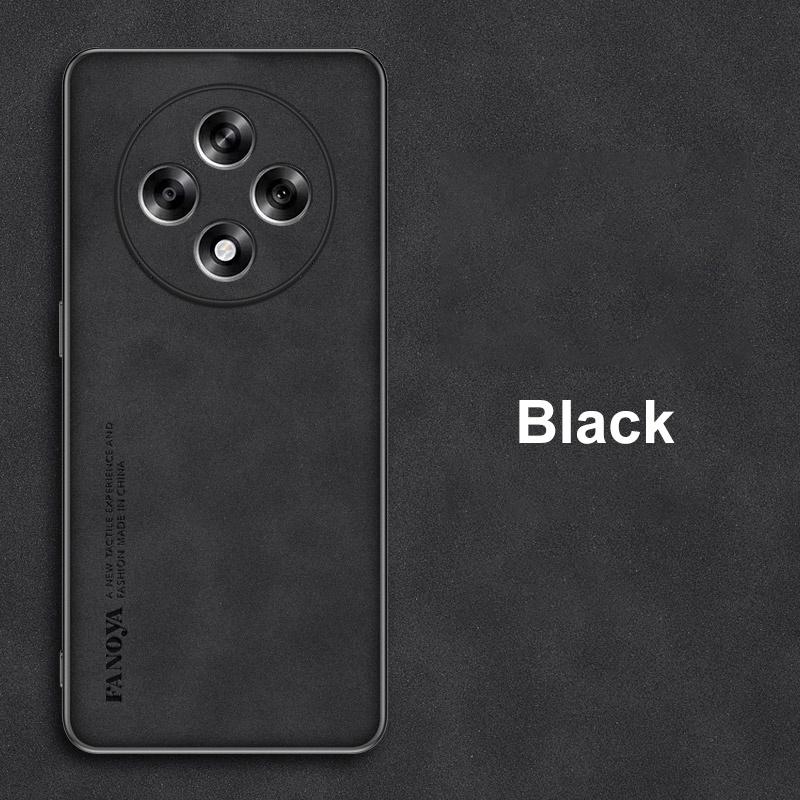 Для OPPO Reno 12 F чехол роскошный PU кожаный чехол для телефона для OPPO Reno 12F 5G Reno12 F задняя крышка матовый силиконовый полная защита