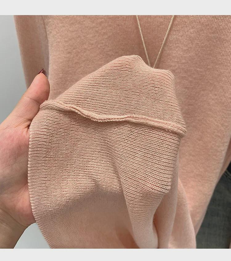 2024 Women's High-End Striped Wool Sweater for Early Autumn