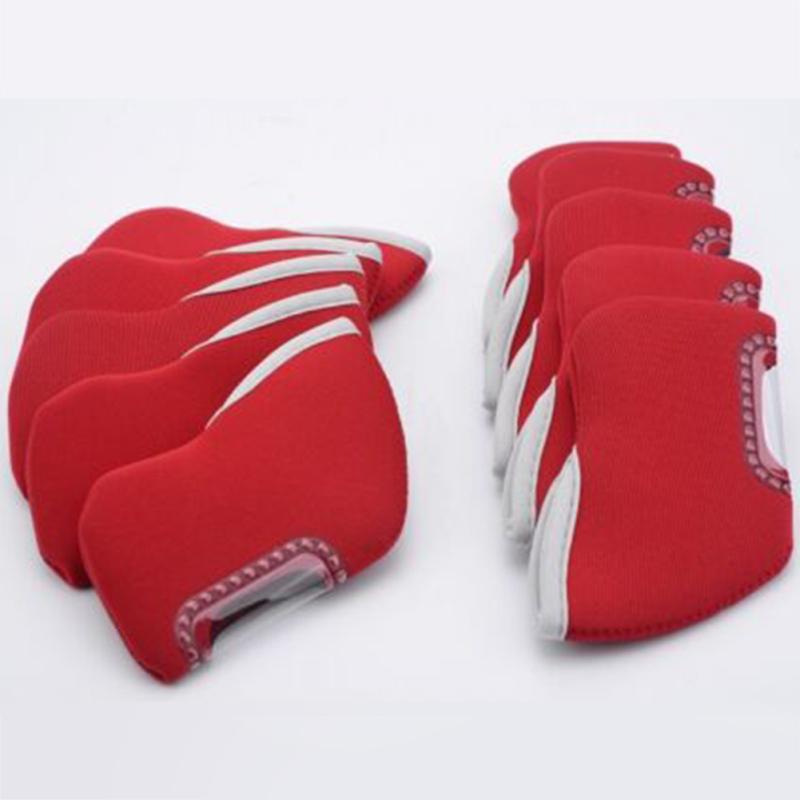 10 шт./набор Чехлы для голов гольф-айронов