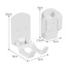 Multifunctional Wall Mount Headphone Hanger Foldable Under Desk Headset Holder  Gaming Accessories