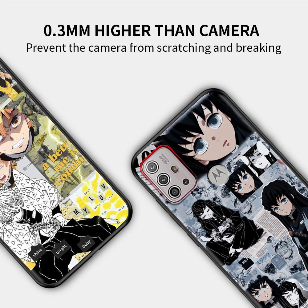 Чехол Kimetsu No Yaiba Demon Slayer для MOTOROLA One Fusion для Moto G10 G9 G8 Plus Play Power One G20 G30 G40 G50 G60 Edge 20