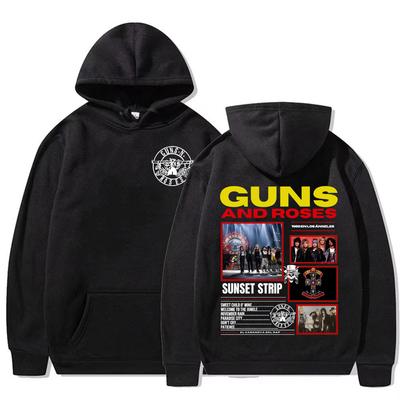 Толстовки Rock Band Guns N Roses Appetite for Destruction для мужчин и женщин, винтажная мода, готические свободные толстовки, свитшоты, уличная одежда