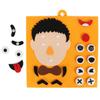 Puzzle Felt Non-woven Fabric Early Childhood Education for Children Manual DIY Cognitive Facial Expression Stickers TMZ