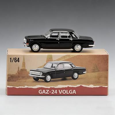 1:64 ГАЗ-24 ГАЗ-12 ЗИМ ЛАДА 2105 2101 Миниатюрные Автомобильные Игрушки Металлический Литой Модель Четырехколесная Подвеска Транспортное Средство Коллекция Детей Хобби